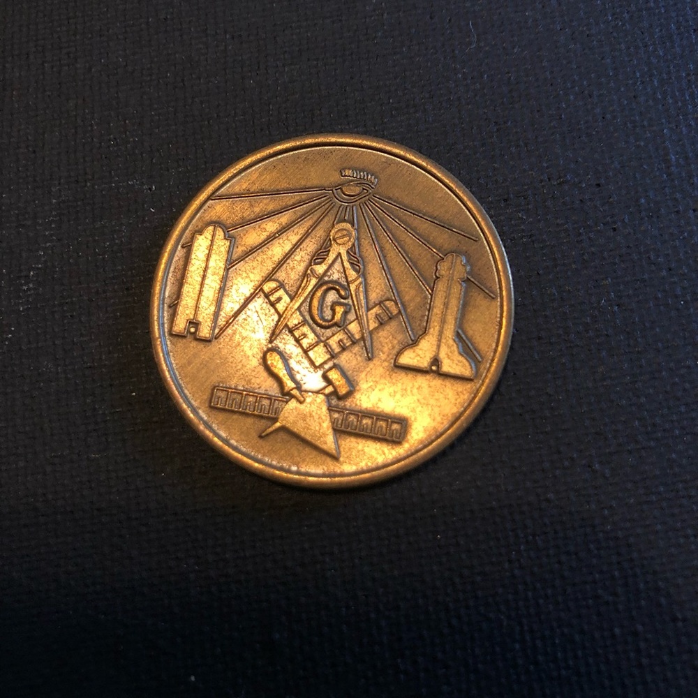 Vintage Masonic Token